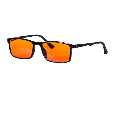 Orange Blue Light Blocking Glasses view 2